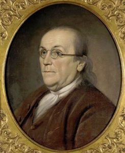 Portrait of Benjamin Franklin